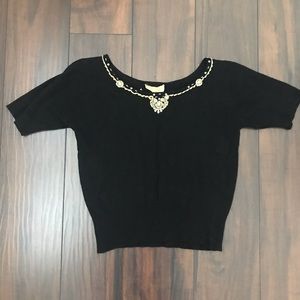 🖤 Cashmere Crop Sweater 🖤
